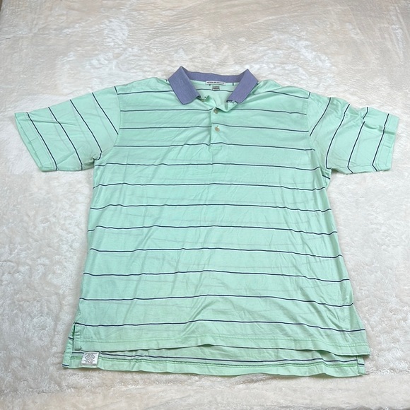 Peter Millar Other - Peter Millar Green and Blue Polo for Casual Elegance